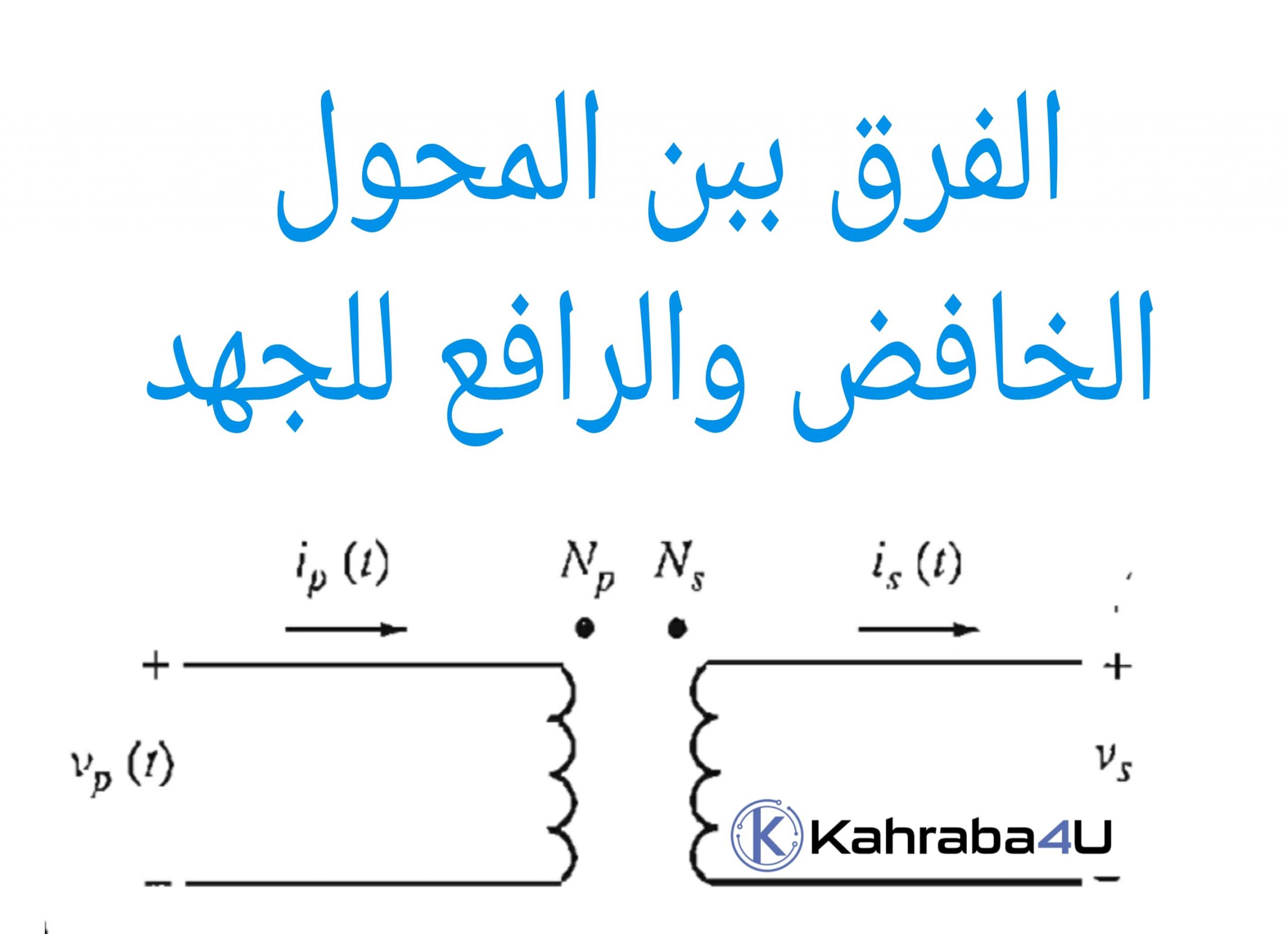 المحولات الكهربائية أنواعها، مبدأ عملها، مكوناتها Kahraba4u